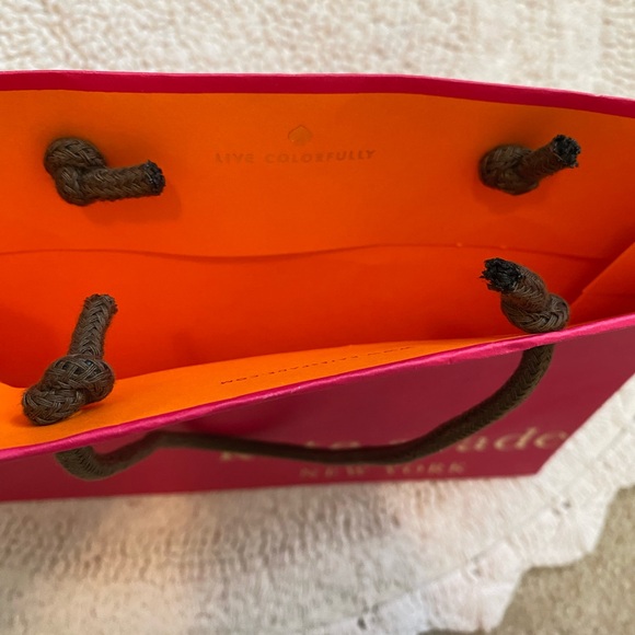 Kate Spade Red Shopping Bag - Picture 3 of 3